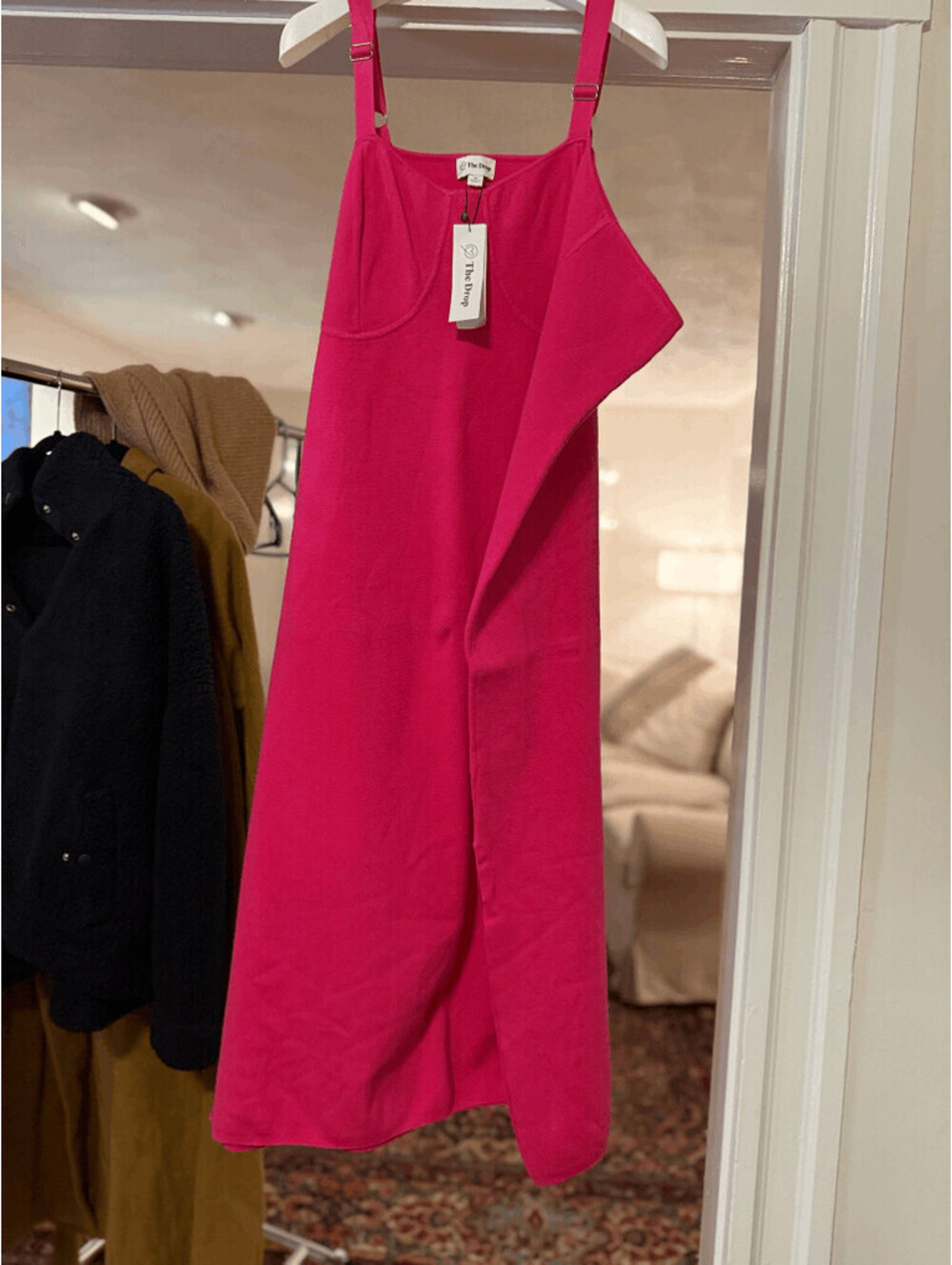 Hot Pink Corset Sweater Dress Y2K Plus Size 5X
